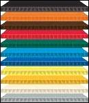 10mm plastic corrugated sheets pads coroplast